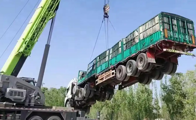 萨尔图区道路脱困救援案例